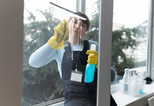 Nettoyage de vitres intérieures et extérieures aux Aires